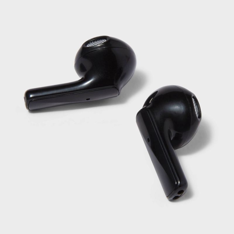 slide 2 of 4, True Wireless Bluetooth Earbuds - heyday™ Black: In-Ear Headphones, 5hr Battery Life, 1 ct