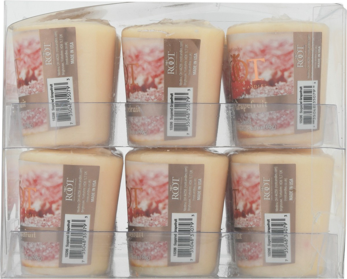 slide 12 of 12, Root Sugared Grapefruit Votive Candle 1 ea, 1 ct