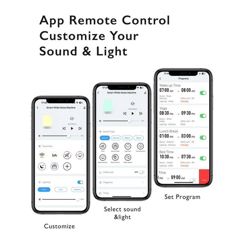 slide 6 of 11, Momcozy Noise Machine for Baby Sleeping with Night Light - White, 1 ct