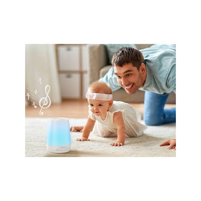 slide 9 of 11, Momcozy Noise Machine for Baby Sleeping with Night Light - White, 1 ct