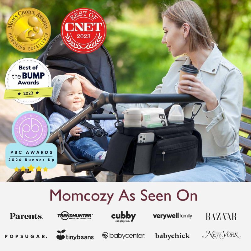 slide 9 of 9, Momcozy Stroller Organizer Handbag, 1 ct