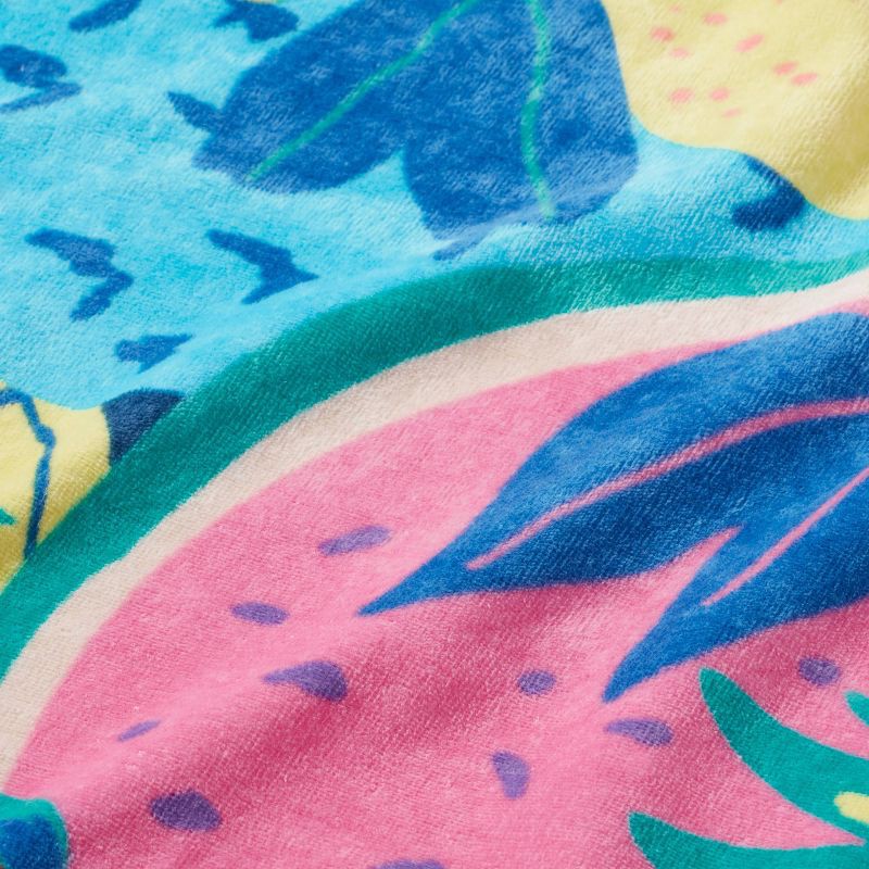 slide 4 of 4, Tropical Fruit Beach Towel - Sun Squad™, 1 ct