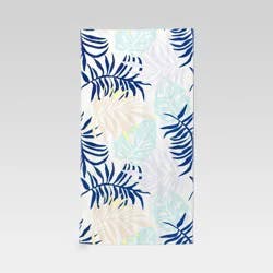 Tropical Leaves Beach Towel - Sun Squad™