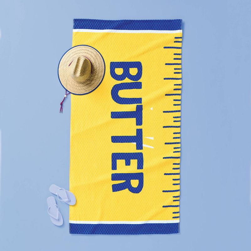 slide 2 of 4, Butter Beach Towel - Room Essentials™, 1 ct