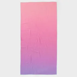 Pink Ombre XL Sand Resist Beach Towel - Sun Squad™