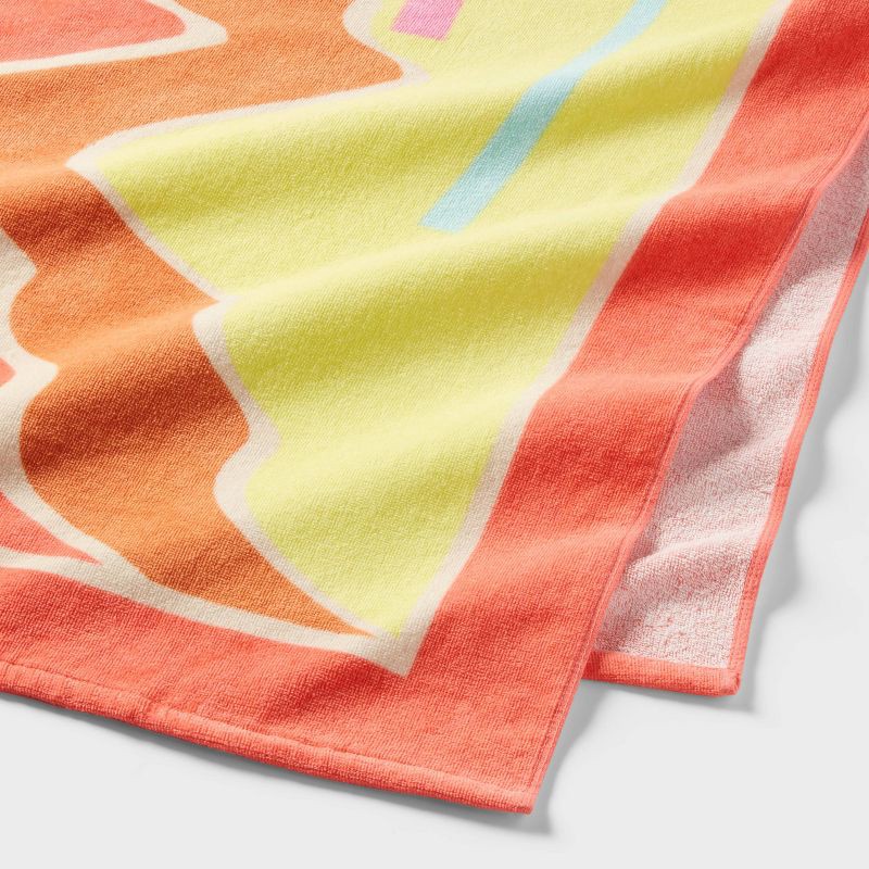 slide 3 of 4, Scenic Palm Tree Beach Towel - Sun Squad™, 1 ct