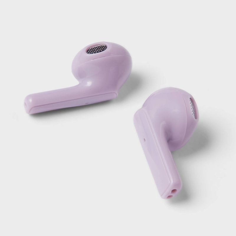 slide 2 of 4, Wireless Bluetooth Earbuds - heyday™ Pastel Lavender: True Wireless, 5-Hour Charge, 1 ct