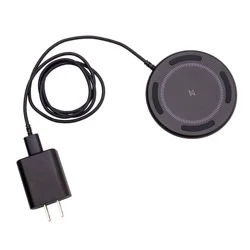 10W Qi Charging Pad - dealworthy™ Black: Wireless Charger, Magnetic Mount