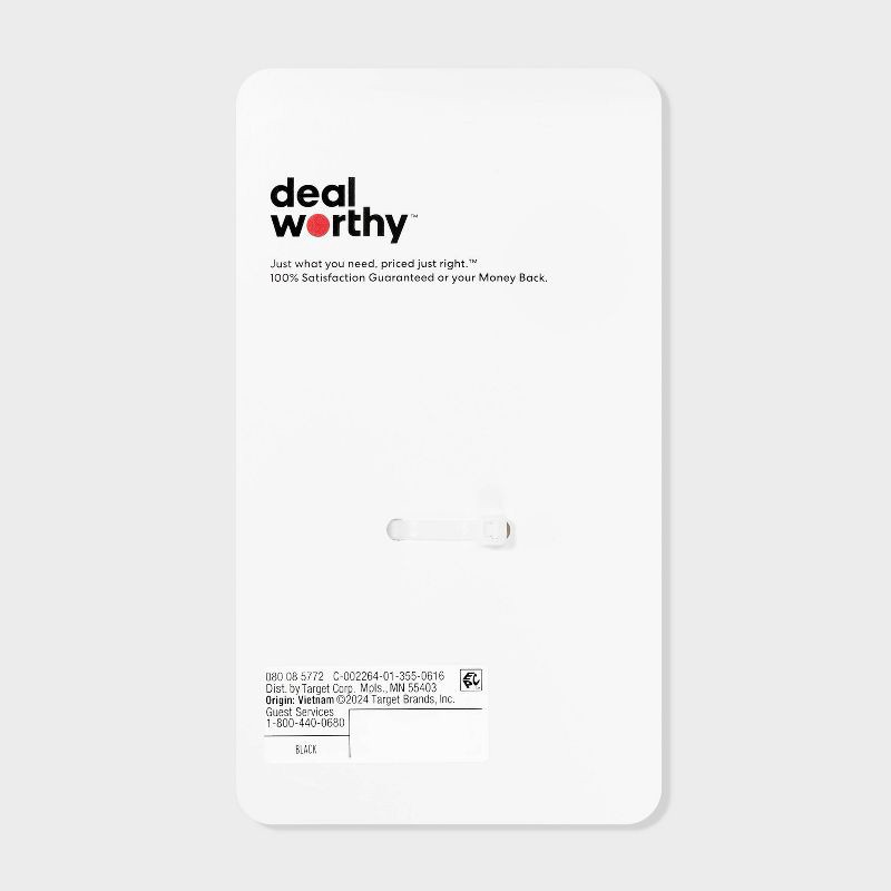 slide 3 of 4, Single Port 20W USB-C Car Charger - dealworthy™ Black, 1 ct