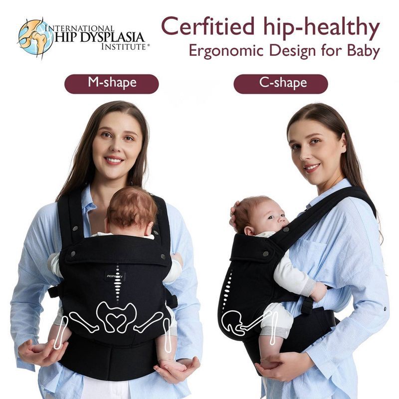 slide 8 of 10, Momcozy Baby Carrier - Newborn to Toddler, 1 ct