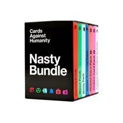 Cards Against Humanity Nasty Bundle Game: Party Card Expansion for 4+ Players, Social Skill Focus, 30+ Min Play