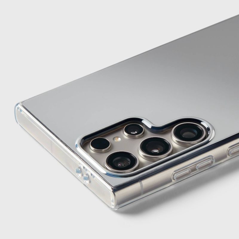 slide 3 of 5, Samsung Galaxy S24 Ultra Phone Case - heyday™ Mirror: Plastic Solid Cover, 1 ct