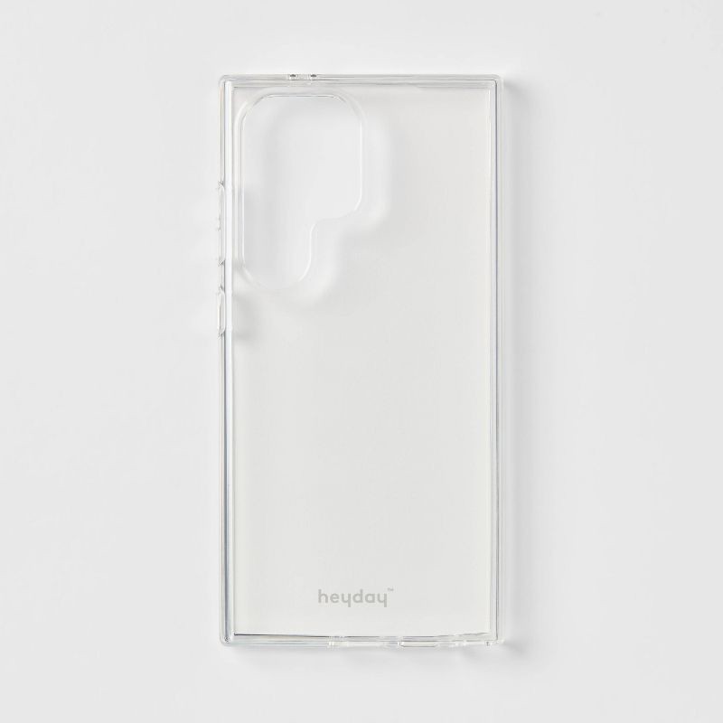 slide 1 of 4, Samsung Galaxy S24 Ultra Phone Case - heyday™ Clear: Solid Plastic Cover, 1 ct