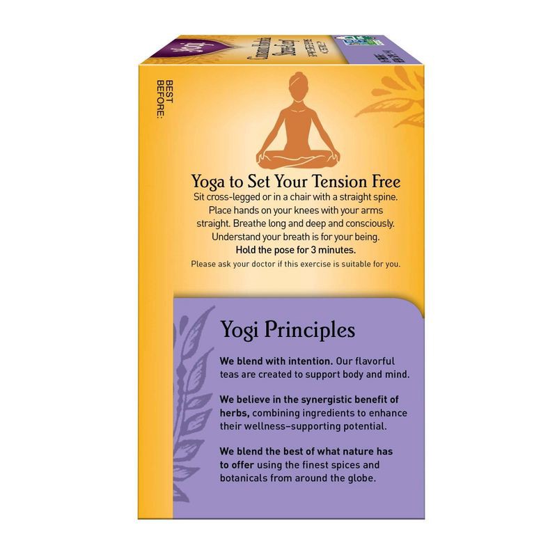 slide 3 of 6, Yogi Cinnamon Horchata Stress + Sleep - 16ct/1.12oz, 16 ct; 1.12 oz