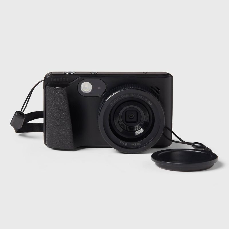 slide 1 of 5, 8MP 4K Digital Camera - heyday™ Black: Mirrorless, UHD Video, 512GB Capacity, 1 ct