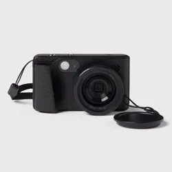 8MP 4K Digital Camera - heyday™ Black: Mirrorless, UHD Video, 512GB Capacity