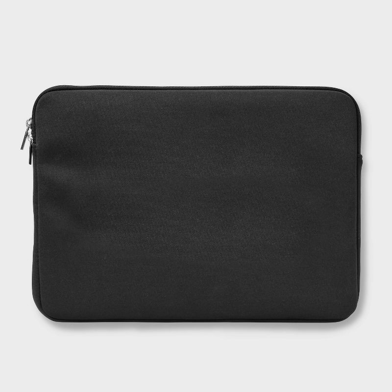 slide 2 of 3, 15" Laptop Sleeve - dealworthy™ - Black: Polyester, Electronics Case, 1 ct