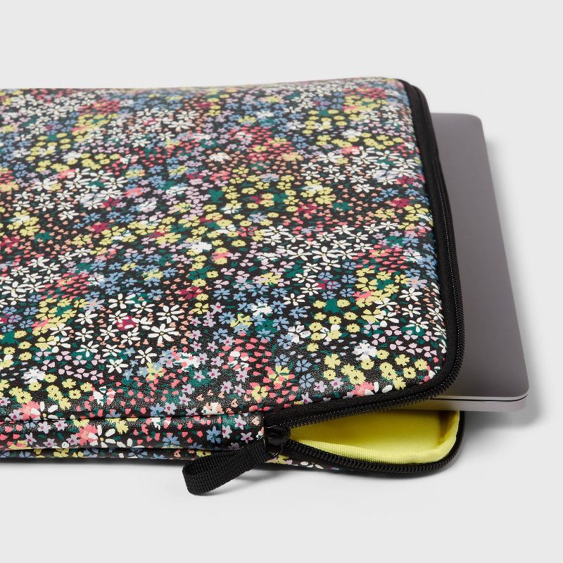 slide 2 of 3, 15" Laptop Sleeve - heyday™ Wildflowers: Fits Most 15" Devices, Botanical Design, 1 ct
