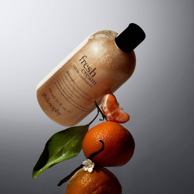 slide 3 of 5, philosophy Fresh Cream Warm Cash Shower Gel - 16oz - Ulta Beauty, 16 oz