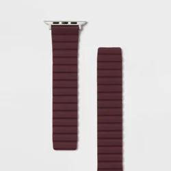 Apple Watch Silicone Magnetic Band 42/44/45mm - heyday™ Dark Cherry