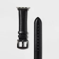 Apple Watch Faux Leather Band 38/40/41mm - heyday™ Black
