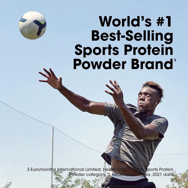 slide 3 of 11, Optimum Nutrition Protein Powder Tub - Chocolate - 1.55lbs: Whey for Muscle Growth, 1.55 lb