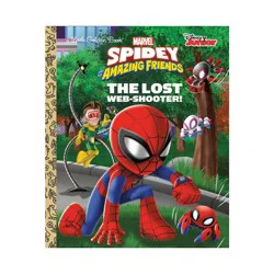Random House The Lost Web-Shooter! (Marvel Spidey and His Amazing Friends) - (Little Golden Book) by Golden Books (Hardcover)