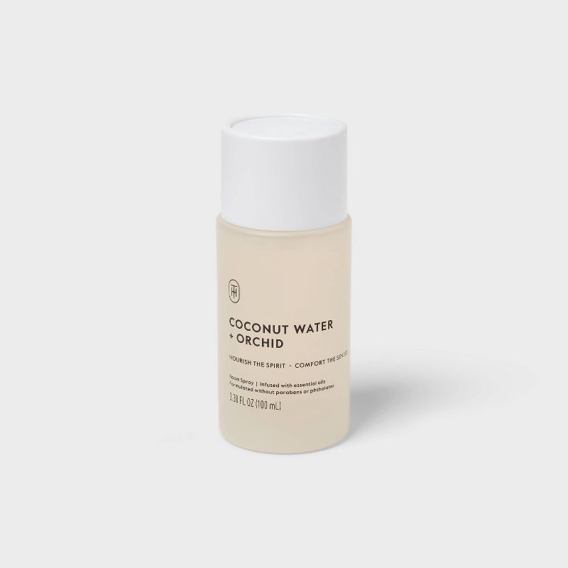 slide 1 of 3, Glass Room Spray Coconut Water and Orchid 3.4 fl oz - Threshold™, 3.4 fl oz