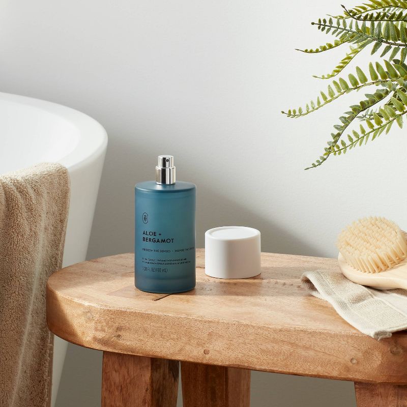 slide 2 of 3, Glass Room Spray Aloe and Bergamot 3.4 fl oz - Threshold™, 3.4 fl oz