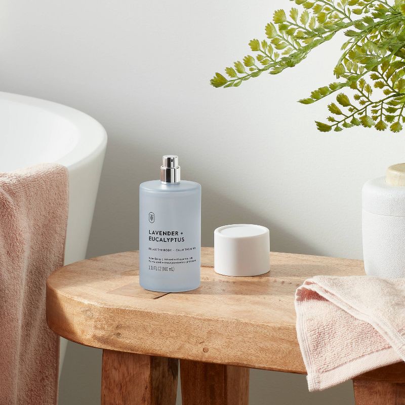 slide 2 of 3, Glass Room Spray Lavender and Eucalyptus 3.4 fl oz - Threshold™, 3.4 fl oz