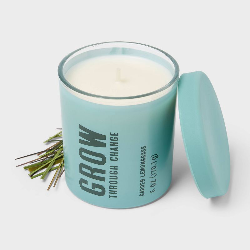 slide 3 of 3, Grow Garden Lemongrass Jar Candle 6oz - Room Essentials™, 6 oz