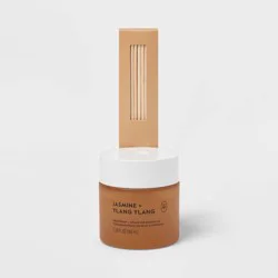 Glass Reed Diffuser Jasmine and Ylang Ylang 3.38 fl oz - Threshold™