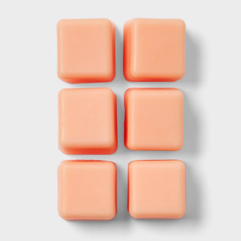 slide 2 of 3, 6ct Wax Melts Peach and Apricot 2.5oz - Threshold™, 6 ct; 2.5 oz