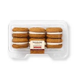 Christmas Gingerbread Filled Cookies - 6ct - Favorite Day™