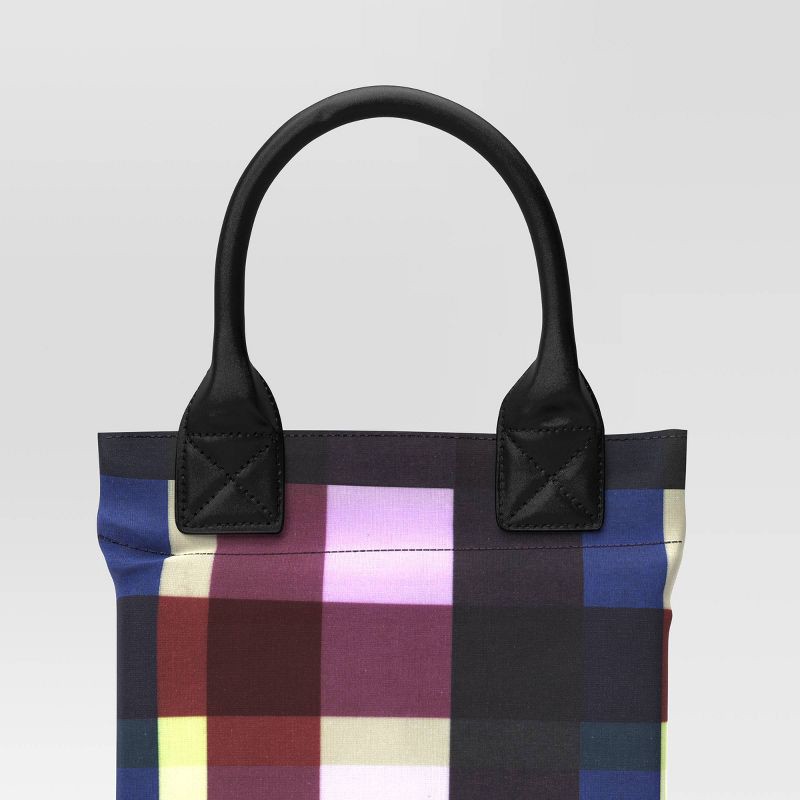 slide 3 of 3, Foam Patterned Garden Kneeler Bold Plaid - Threshold™, 1 ct