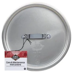 First Street Stock Pot Cover 10