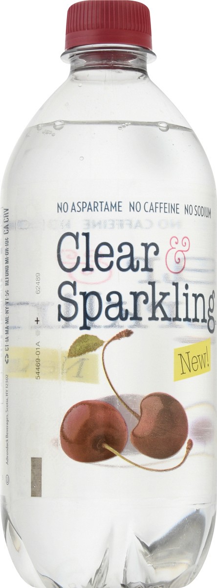 slide 2 of 13, Clear & Sparkling Wild Cherry Water Beverage 20 oz, 20 oz