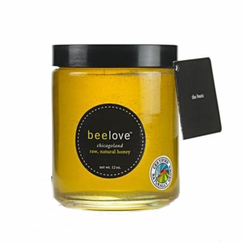 slide 1 of 1, beelove Raw Natural Honey, 12 oz