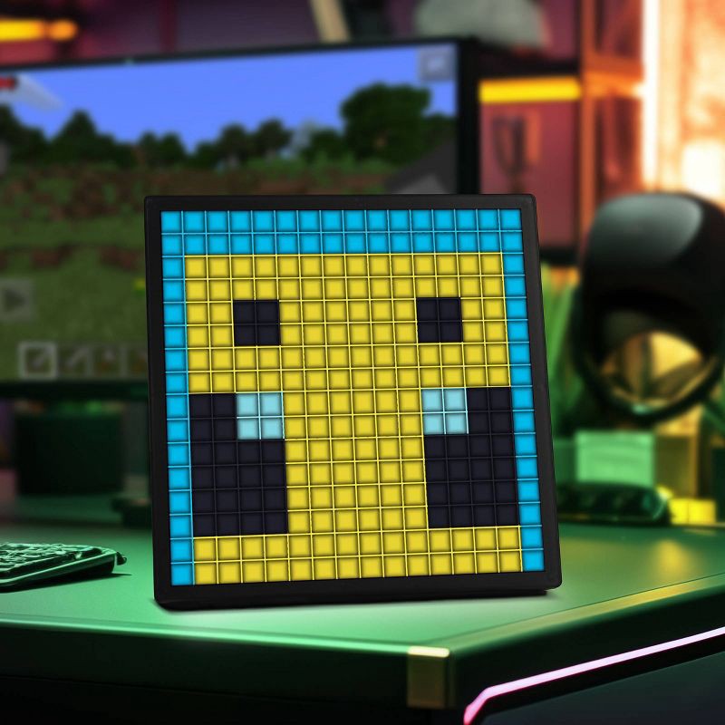 slide 14 of 17, Minecraft Pixel LED Novelty Table Lamp, 1 ct