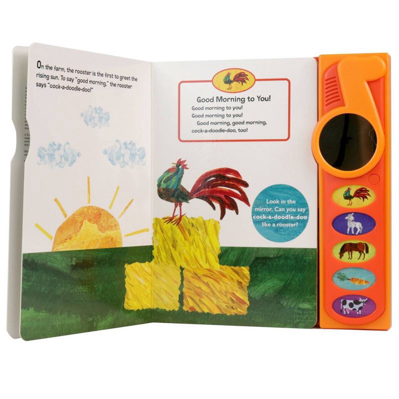 slide 4 of 5, World of Eric Carle: Farm Songs - Mirror Sound (Board Book), 1 ct
