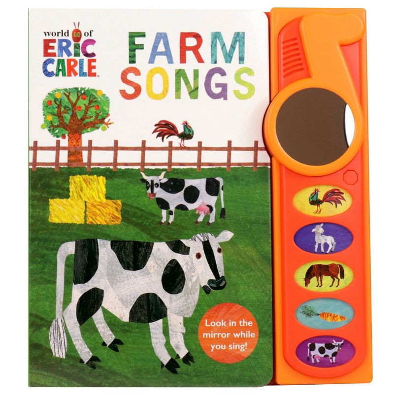 slide 1 of 5, World of Eric Carle: Farm Songs - Mirror Sound (Board Book), 1 ct