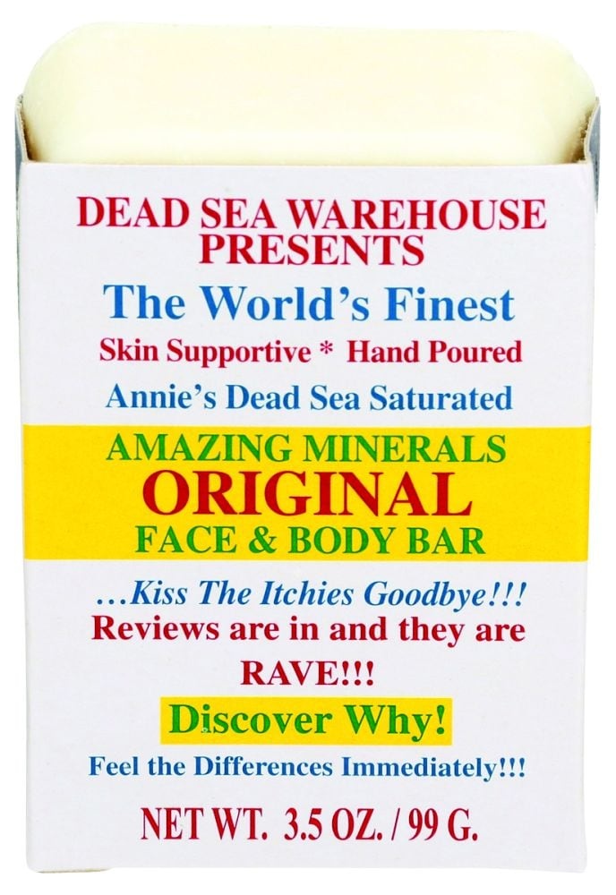 slide 1 of 1, Dead Sea Warehouse Original Face Body Bar, 1 ct