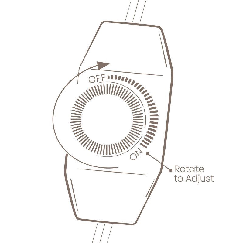 slide 5 of 5, Sparoom Candle Lamp Warmer Crystal Ribbed Shade: Electric Glass Warmer, Contemporary Decor, Rose Gold, 1 ct