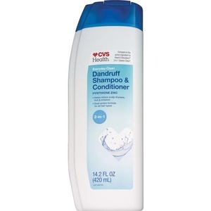 slide 1 of 1, CVS Health 2-In-1 Dandruff Shampoo And Conditioner Everyday Clean, 13.5 oz