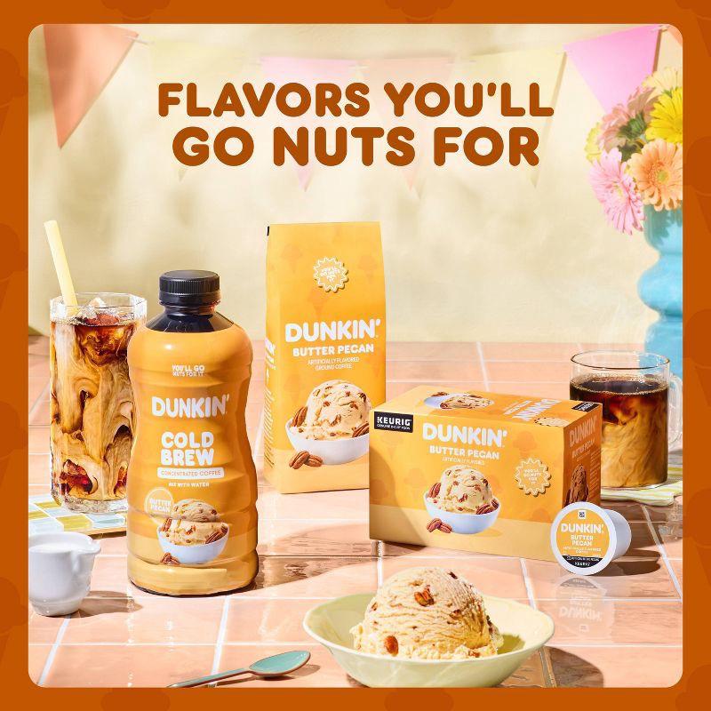 slide 5 of 9, Dunkin' Donuts Dunkin' Butter Pecan Flavored Medium Roast Ground Coffee - 11oz, 11 oz