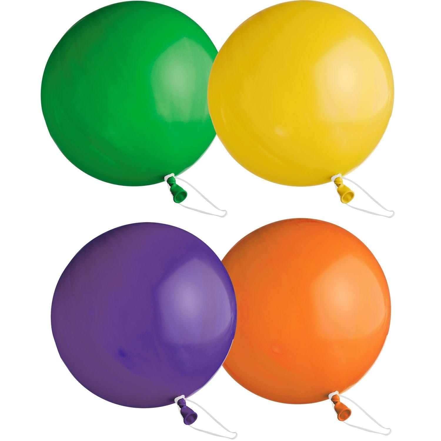 slide 1 of 1, Party City Assorted Punch Balloons, 16 ct