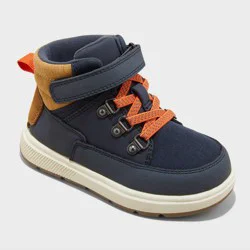Toddler Felix Sneakers Boots - Cat & Jack™ Navy Blue 8T