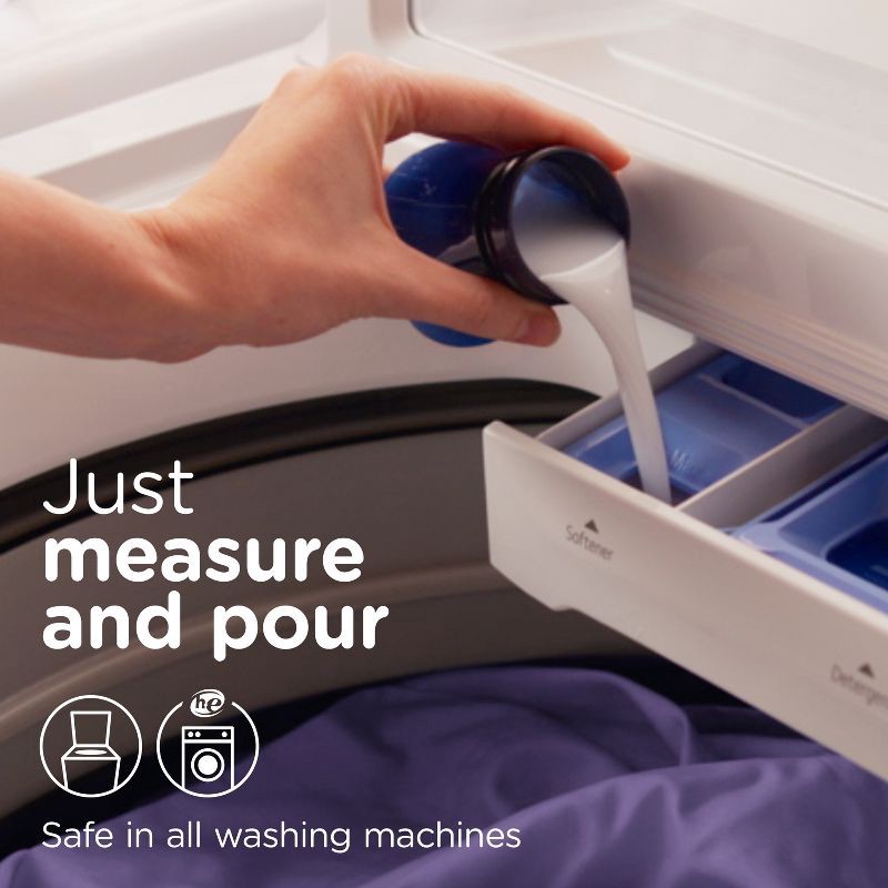 slide 9 of 11, Downy Ultra Soft + Calm Lavender & Vanilla Beans Liquid Fabric Softener - 56 fl oz, 56 fl oz