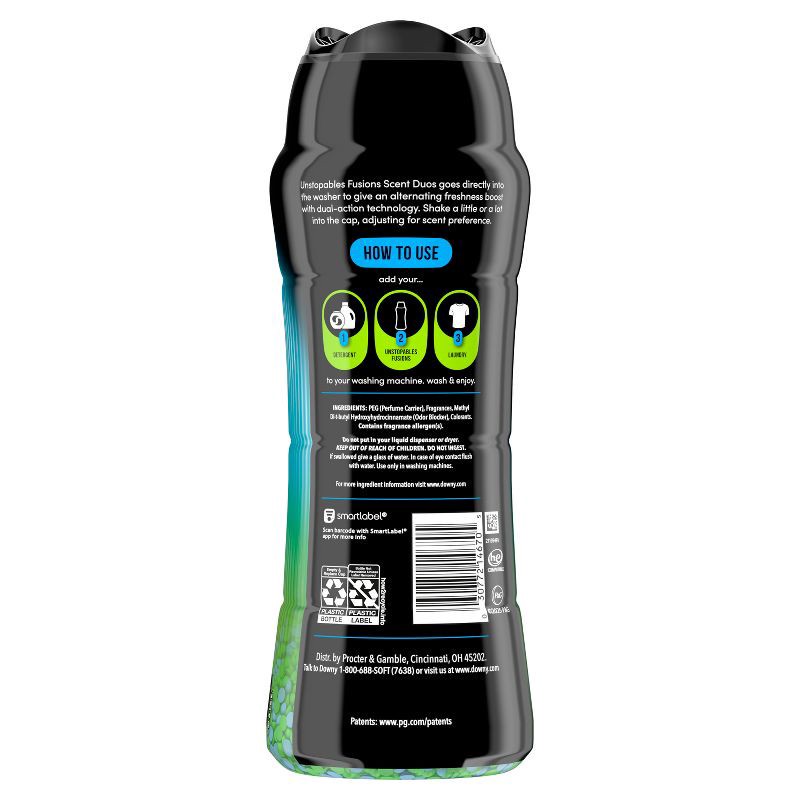 slide 11 of 11, Downy Unstopables Fusions Twilight + Jasmine Laundry Additive Beads - 21.1oz, 21.1 oz