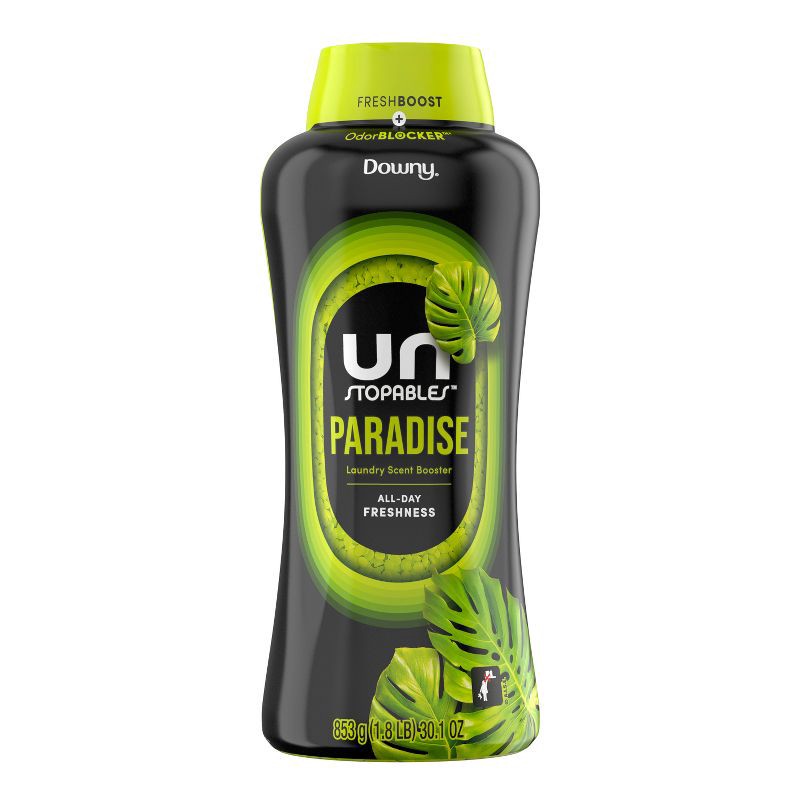 slide 10 of 11, Downy Unstopables Paradise In-Wash Scent Booster Beads - 30.1oz, 30.1 oz